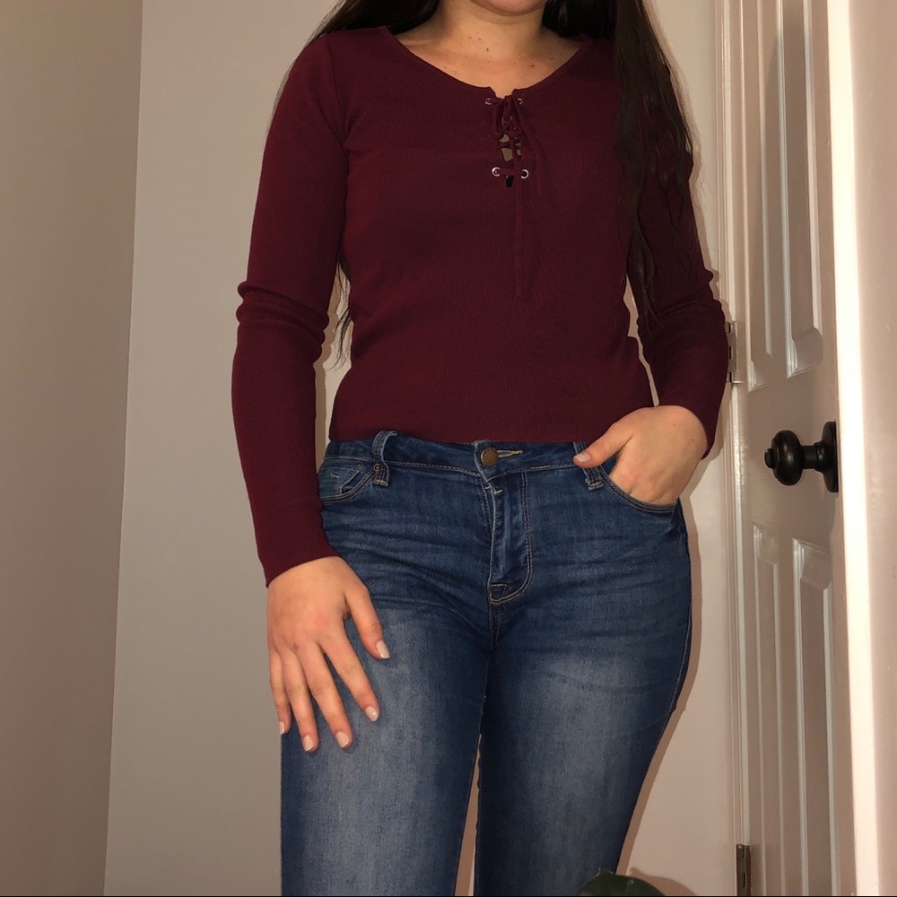Magenta blouse!